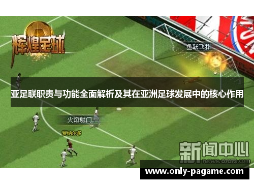 亚足联职责与功能全面解析及其在亚洲足球发展中的核心作用