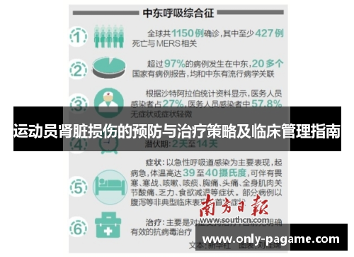 运动员肾脏损伤的预防与治疗策略及临床管理指南